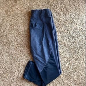 Dark Grey Zella Crop Leggings